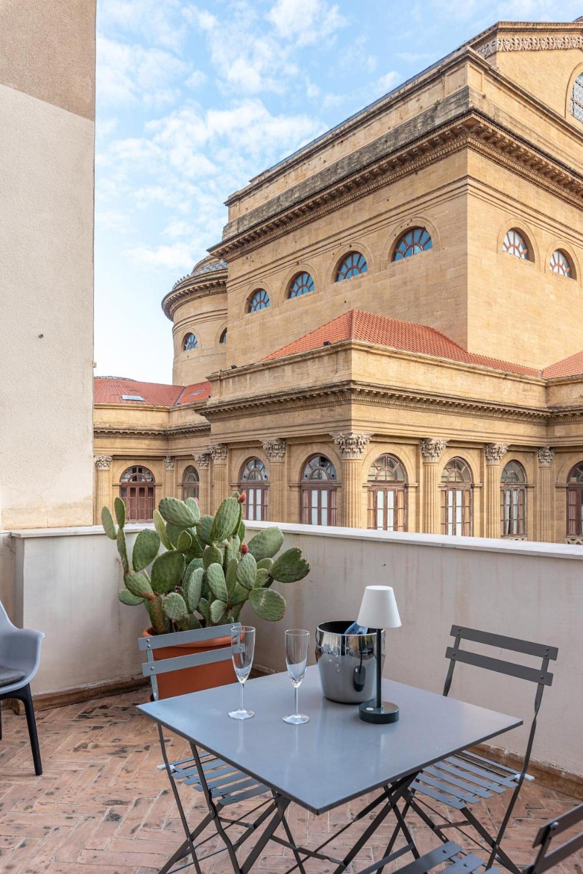 Apartmán La Terrazza Sul Massimo Palermo Exteriér fotografie